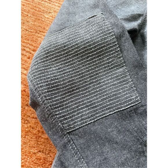 Julian Davidson Shirt Men’s L Gray Cotton Linen Blend Button Up - Picture 3 of 8